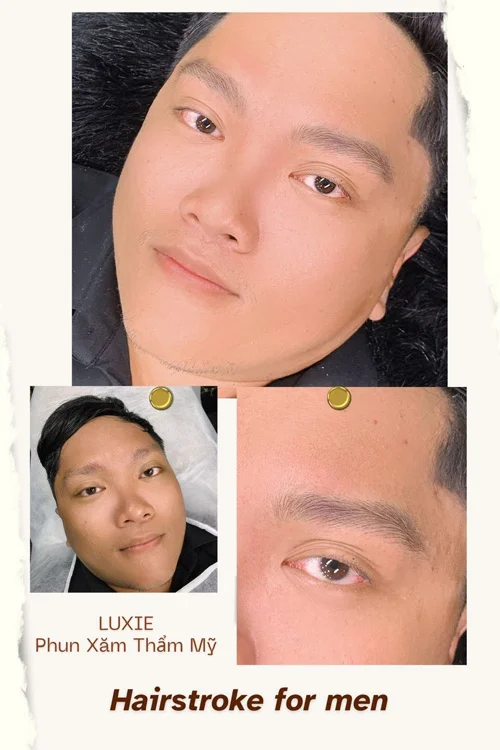 Phẩy sợi lông mày nam Luxstroke 