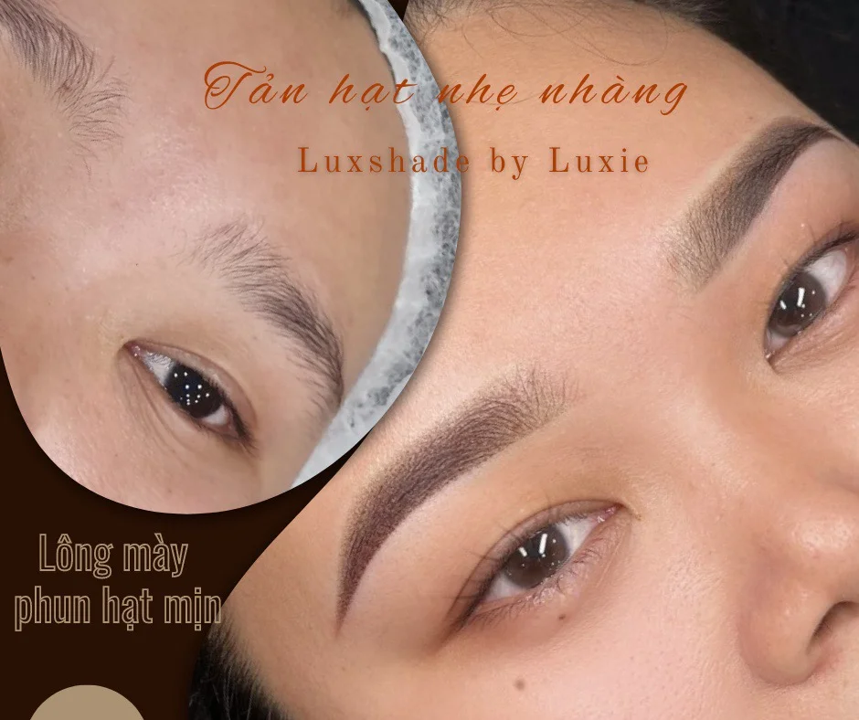 Đánh giá khách hàng sử dụng dịch vụ phun mày Luxie