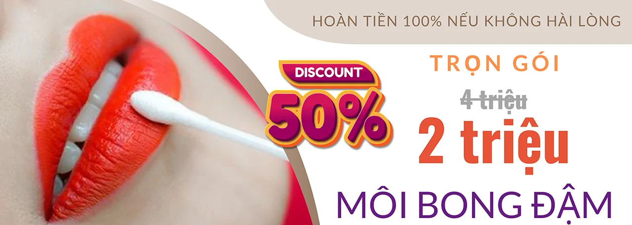 Phun môi xí muội đẹp cho đôi môi căng mọng