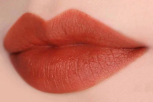 Phun môi màu cam đất