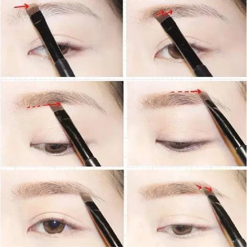 Vẽ phác thảo chân mày Nano chạm hạt cho khách