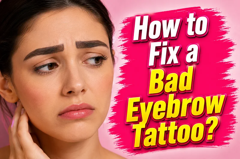 How to Fix a Bad Eyebrow Tattoo: Professional Solutions, Risks, and What to Do Next