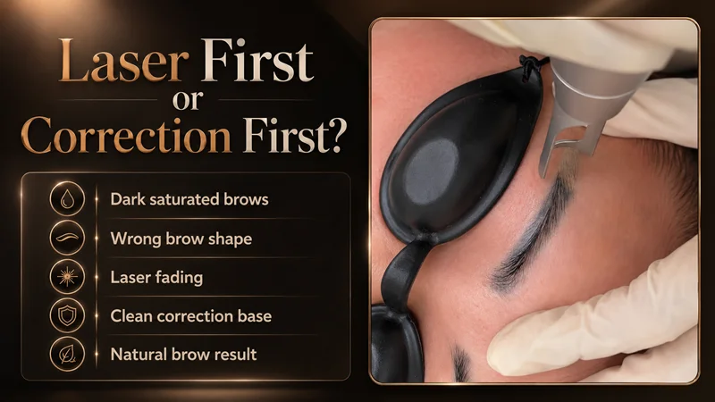 When should laser be done before correction? When should laser be done before correction?