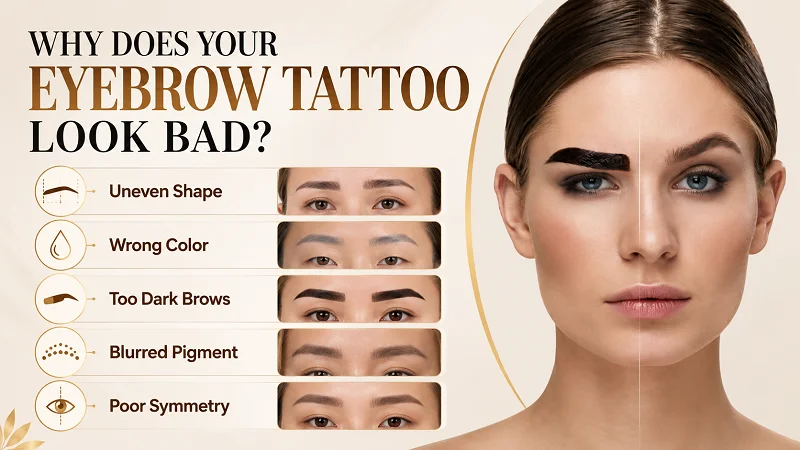 What Is Considered a Bad Eyebrow Tattoo? What Is Considered a Bad Eyebrow Tattoo?