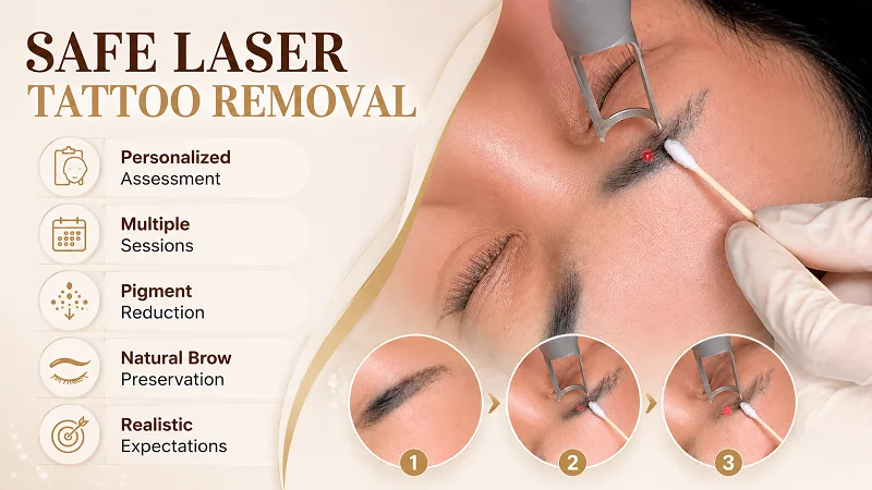 What is laser eyebrow tattoo removal and how does it work? What is laser eyebrow tattoo removal and how does it work?