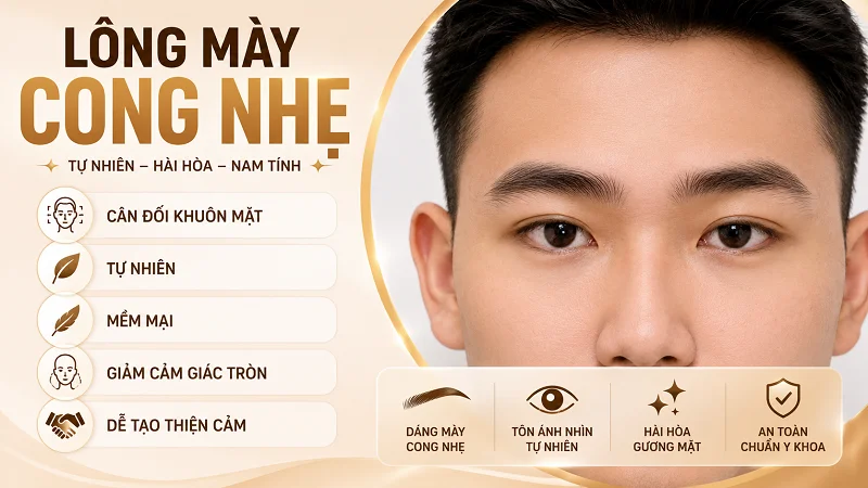 Dáng Lông Mày Cong Nhẹ Tự Nhiên Dáng Lông Mày Cong Nhẹ Tự Nhiên