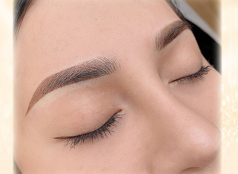 Phun mày ombre hiệu ứng 3D là một kỹ thuật thẩm mỹ bán vĩnh viễn được rất nhiều người ưa chuộng