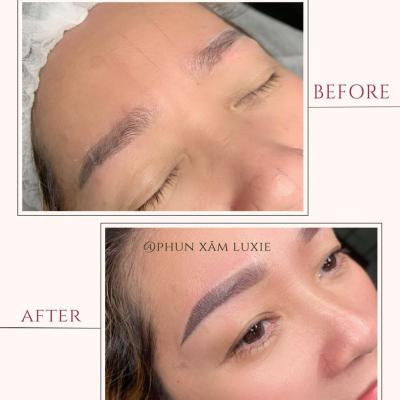 Phun mày chạm hạt